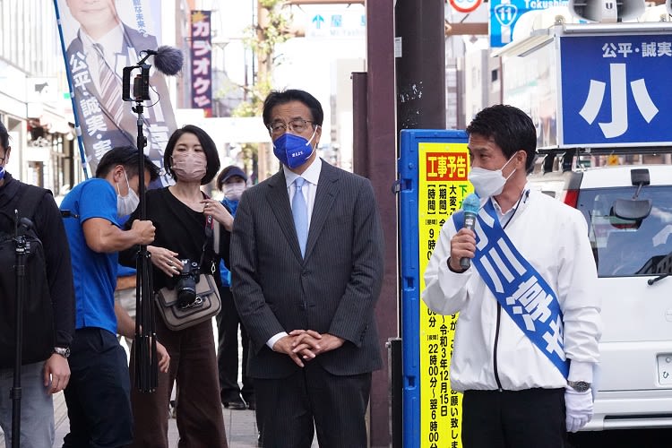 【香川１区】小川淳也を岡田克也応援「アベ的なもの（平井卓也前大臣）と戦う注目選挙区」「なぜ君は総理になれないのか」小川が謎の「岡田先輩を前に党内世代交代演説」も地元人気に岡田感心 - 【ニュースサイト】宮崎信行の国会傍聴記